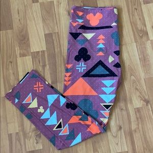 LuLaRoe tall & curvy Disney leggings Mickey Mouse